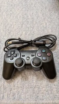 PS3 社外ワイヤレスコントローラー ブラック 動作未確認