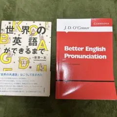 英語学習本 2冊セット 世界の英語ができるまで 他