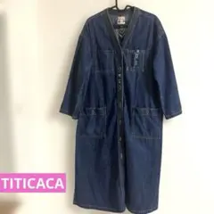 m*3様 TITICACA チチカカ デニムガウン 刺繍 グアテマラ フリンジフのサムネイル
