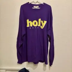 【XL】MAGICNUMBER バイオレット ロングTシャツ