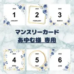【あゆむ様 専用】 ましかく マンスリーカードのサムネイル