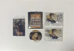 ハイキュー!! 缶バッジ 3点、カード（東峰旭）