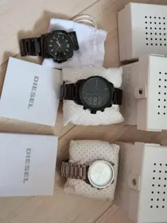 DIESEL 時計 3点セット