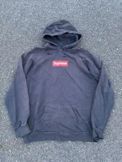 Supreme ボックスロゴ パーカー フェード XL