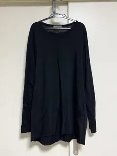 良品 Yohji Yamamoto POUR HOMME 3 カットソー 黒のサムネイル