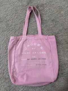 MARC BY MARC JACOBS キャンバストートバッグ ピンク