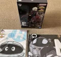 僕のヒーローアカデミア一番くじ 死柄木弔　フィギュアとタオル３点セット　ヒロアカ