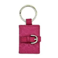 Coach Book Photo keychain Pink Y2K