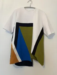 UN3D. アンスリード マルチカラーラインTシャツ カットソー　トップスのサムネイル