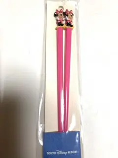 東京ディズニーリゾート ミニーマウス 箸 2本セット