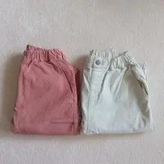 ガーデナーテーパードパンツ　２枚セット