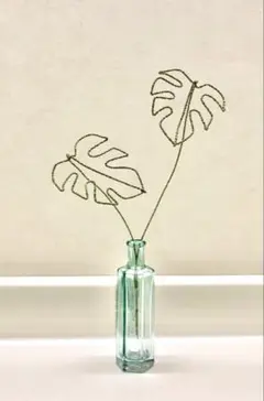 ワイヤーアート❣️モンステラのサムネイル
