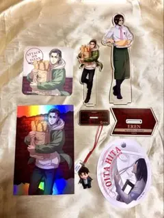 進撃の巨人 エレン まとめ売り　アクリルスタンド　ポストカード　コースター　他