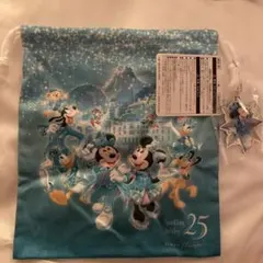 東京ディズニーシー25周年巾着