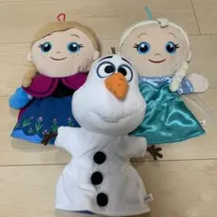【ディズニーリゾート】アナと雪の女王 エルサ、アナ、オラフ、マペット3点セット