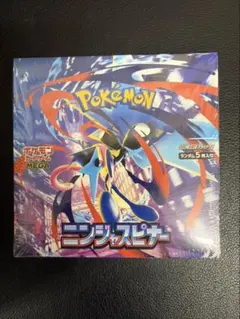 ポケモンカードゲーム ニンジャスピナーシュリンク付き1BOX