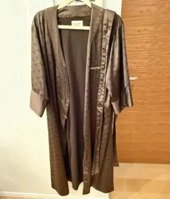 AMATERAS ブラウン ロングガウン　kimonorobu