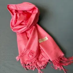 パシュミナ　ペイズリー柄カシミヤ70%シルク30%ストール