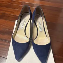 JIMMY CHOO スエード パンプス パープル - メルカリ