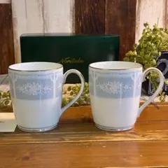 未使用 ノリタケ マグカップ ノリタケ　レースウッドゴールド ペア セット