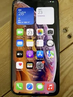 Apple iPhone Xs 64GB ゴールド 本体➕ドラえもんケース