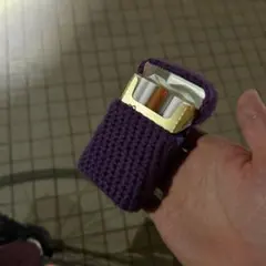 カラフルな編み物タバコケース　手編み　かぎ針 オーダー用