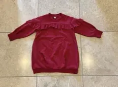 アプレレクール　バルーンフリルワンピース　110