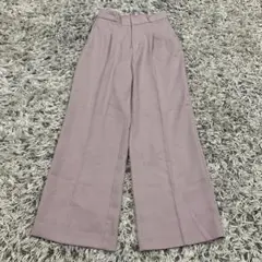 ViS レディース ワイドパンツ ピンク Mサイズ
