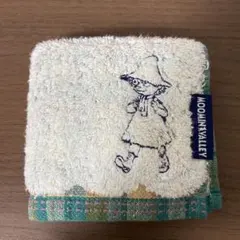 スナフキン タオル ハンカチ 約22cm ムーミン ハンカチ グリーン
