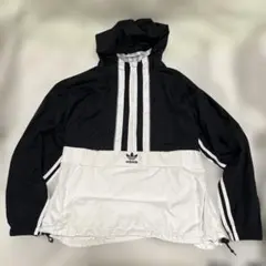 adidas Originals アノラックジャケット L 黒白 トラックJKT