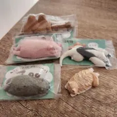 パンダの穴　Zoo Zoo Zoo　やるきが寝　動物　フィギュア　５体