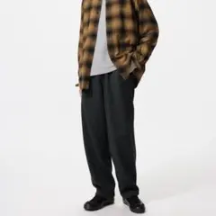 【値下げ価格】UNIQLO ニットフリースイージーアンクルパンツ