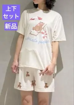 ジェラートピケ サンリオハウス ハローキティ Tシャツ ショートパンツ
