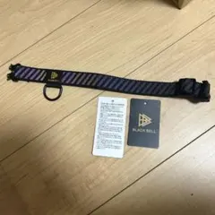 BLACK BELL 調整可能な首輪 黒・紫・緑