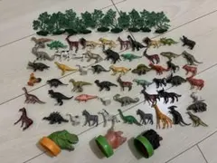 恐竜＆動物フィギュアセット 約50体