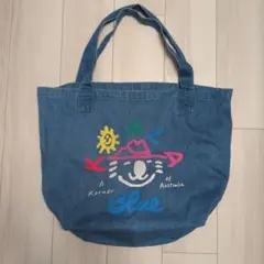 【レア】KOALA Blue デニム トートバッグのサムネイル