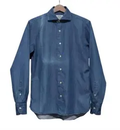 UNITED ARROWS デニム カッタウェイドレスシャツのサムネイル