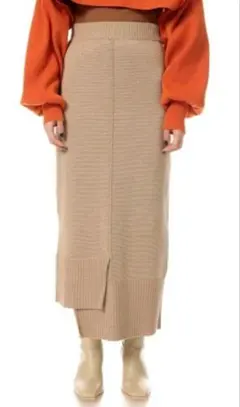 SLY STEP HEM LONG SK ヘム ロングスカート