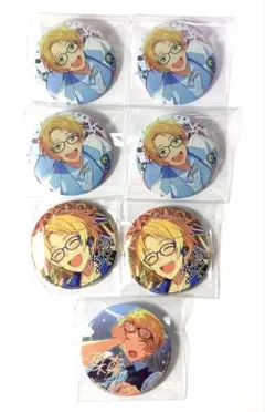 あんスタ アルバム特典 缶バッジ 遊木真 3周年 7点セット