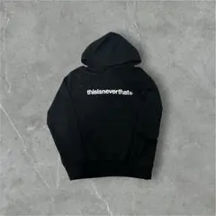 韓国 限定品 thisisneverthat ブラックパーカー2014 Mサイズ - メルカリ