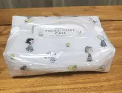 【未使用】ピーナッツ ポケットティッシュケース クリア SLEEPYのサムネイル