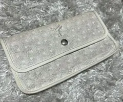 ゴヤール GOYARD コインケース 巾着 ミニ ポーチ バッグチャーム
