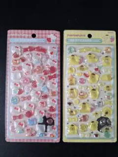 3Dステッカーシール　サンリオ