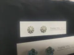 ハンドメイド花デザイン ピアス セット