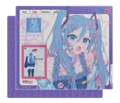 WALLHACK × 初音ミク SP-005 Miku OS ガラスマウスパッド - メルカリ