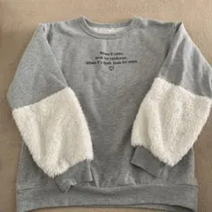 裏起毛トレーナー150センチ