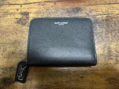 SAINT LAURENT ブラック 二つ折り財布