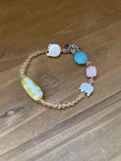 LA JOLLA HALE ブレスレット 観音天珠　正規品　極美品　袋付きのサムネイル