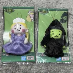 ウィキッド 永遠の約束 ぬいぐるみマスコット グリンダ エルファバ 2体セット