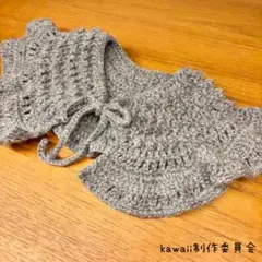 ハンドメイド　オリジナルつけ襟